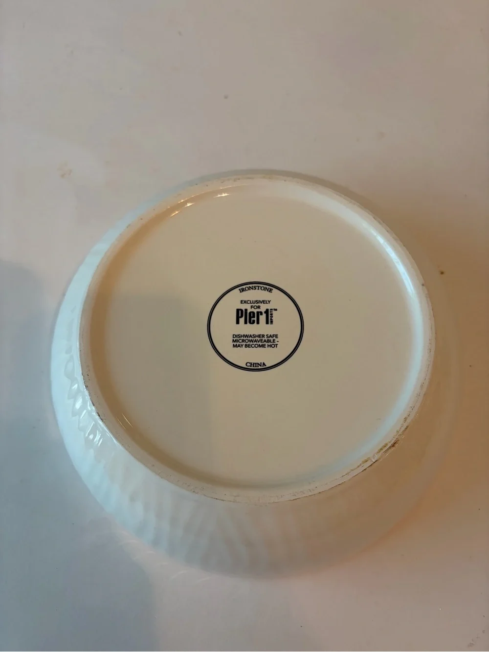 Pier 1 All Spruced Up Dinner Plate & Bowl  Christmas Trees Ironstone